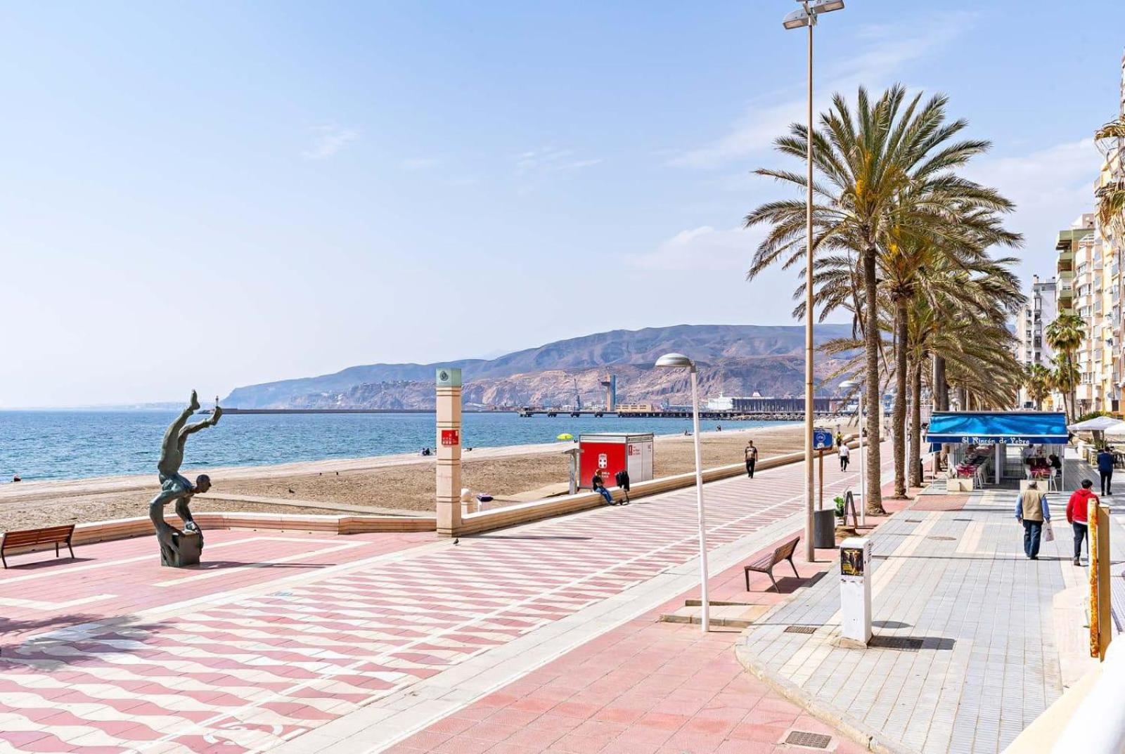 Rentaly Holidays Apartamento Playa Almería Dış mekan fotoğraf